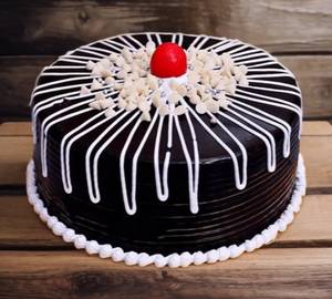 Chocolate choco chips cake