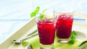 Cranberry Ice Tea