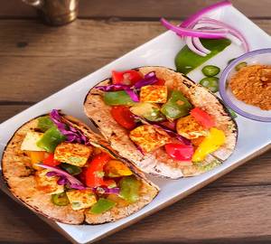 Paneer & Onion Taco