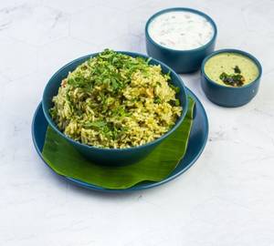 Tossed Ghee Pudina Rice