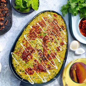Egg Cheese Garlic Tadka