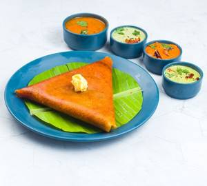 Ghee Garlic Masala Dosa