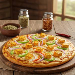 Peppy paneer pizza
