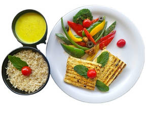 Grilled Paneer Saffron