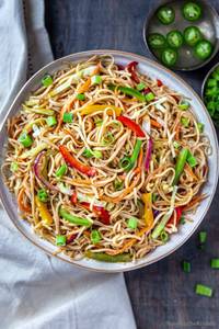 Stir Fried Hakka Noodles
