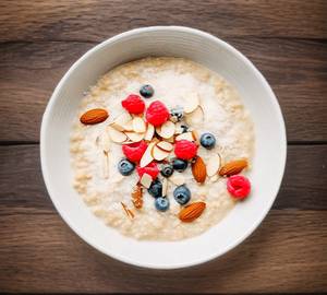 Blueberry oat meal bowl