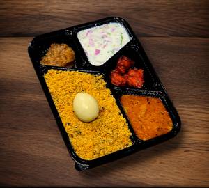 Egg Biryani Meal Tray