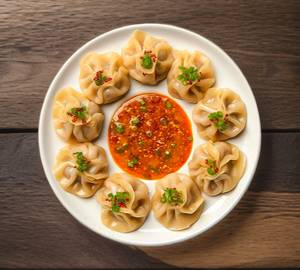 Mushroom momos