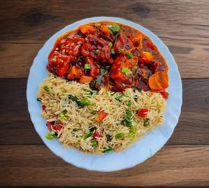 Manchurian combo rice