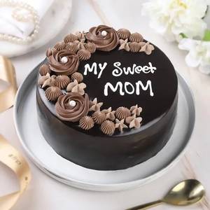 Sweet mom chocolate cake