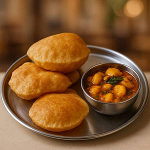 Puri 4pcs Wth Sabji