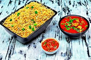 Veg schezwan fried rice