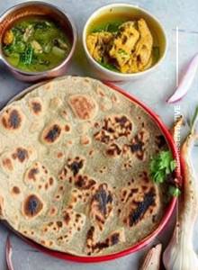 Garlic butter rotti