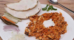 Shawarma Plate Full Meat [Rumali]