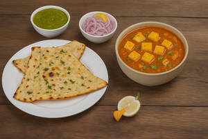 Naan With Sahi Paneer
