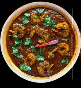 Gongura Prawns Curry