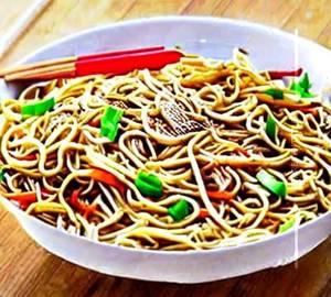 Soft chicken noodles