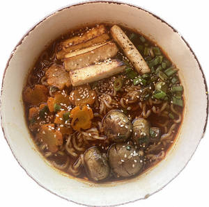 Bbq Cottage Cheese Ramen Bowl