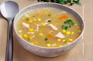 Sweet Corn  Chicken Soup