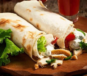 Shawarma Roll [Rumali]