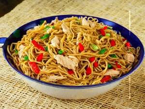 Chicken noodles