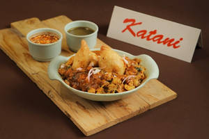 Samosa With Chana [2 Pieces]