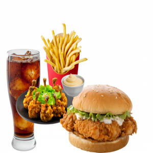 CRISPY BURGER & Lollipop COMBO