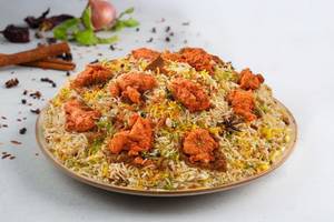 Hyderabadi Chicken Tikka Biryani (Serves 1)