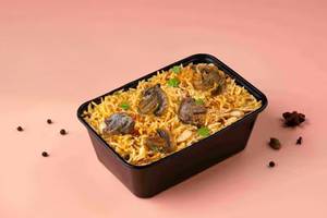 Hyderabadi Mini Mushroom Biryani