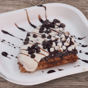 2 Pcs Dark N White Chocolate Millet Waffle[mc] 2 Pcs