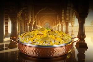 Mehfooz Makhmali Murgh Biryani (Murgh Afghani Tikka Biryani -Serves 4)