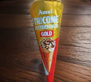 Amul Tri Cone Gold Butterscotch [120Ml]