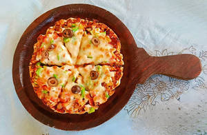 Millet Pizza Mixed Vegetables
