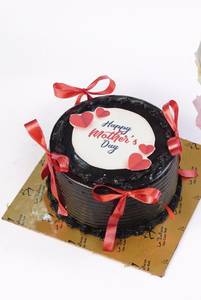 Lovely Mothers Day Chocolate Truffle Cake