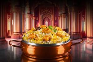Zaikedaar Paneer Biryani (Paneer Dum Biryani - Serves 2)