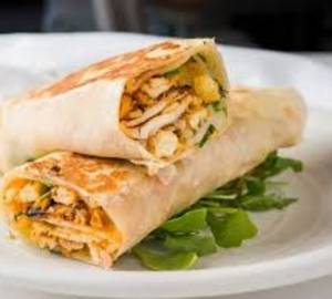 Rumali roll shawarma