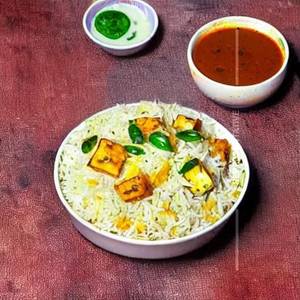 Butter paneer rice
