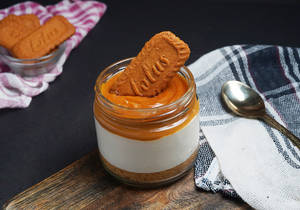 Lotus Biscoff Cheesecake Jar