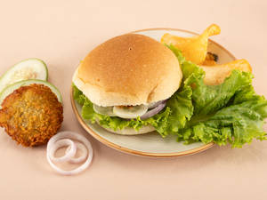 Planko Coated Potato Burger | Vegan