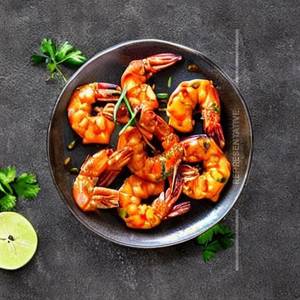 Spicy prawns