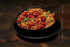 Veg Manchurian Noodles