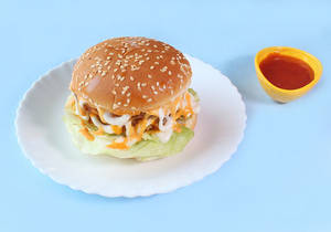 Veg Aloo Tikki Dubbel Petty Burger