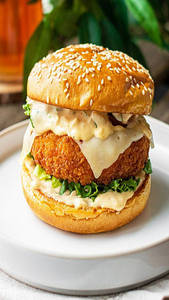 Aloo Tikki Mini Burger/slider