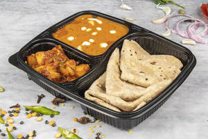 Makhani Dal And Phulka Thali