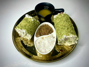Spinach Puttu (500 Ml Container)