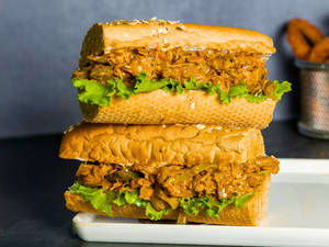 Chicken Stroganoff Sandwich