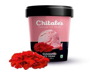Gulkand Ice Cream (500 Ml) Pack
