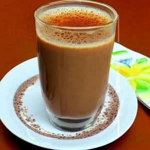 Badam milk tea                                                              