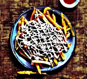 Peri Peri Cheesy Fries