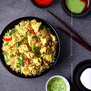 Egg gobi rice